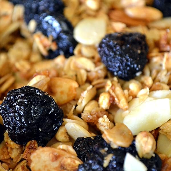 SWEETGRASS SOUTHERN GRANOLA NON-GMO, NO REFINED SUGAR, U.S. CHIA “A UNIQUE TASTE OF THE SOUTH” 3-PACK (BING CHERRIES & TOASTED ALMONDS)