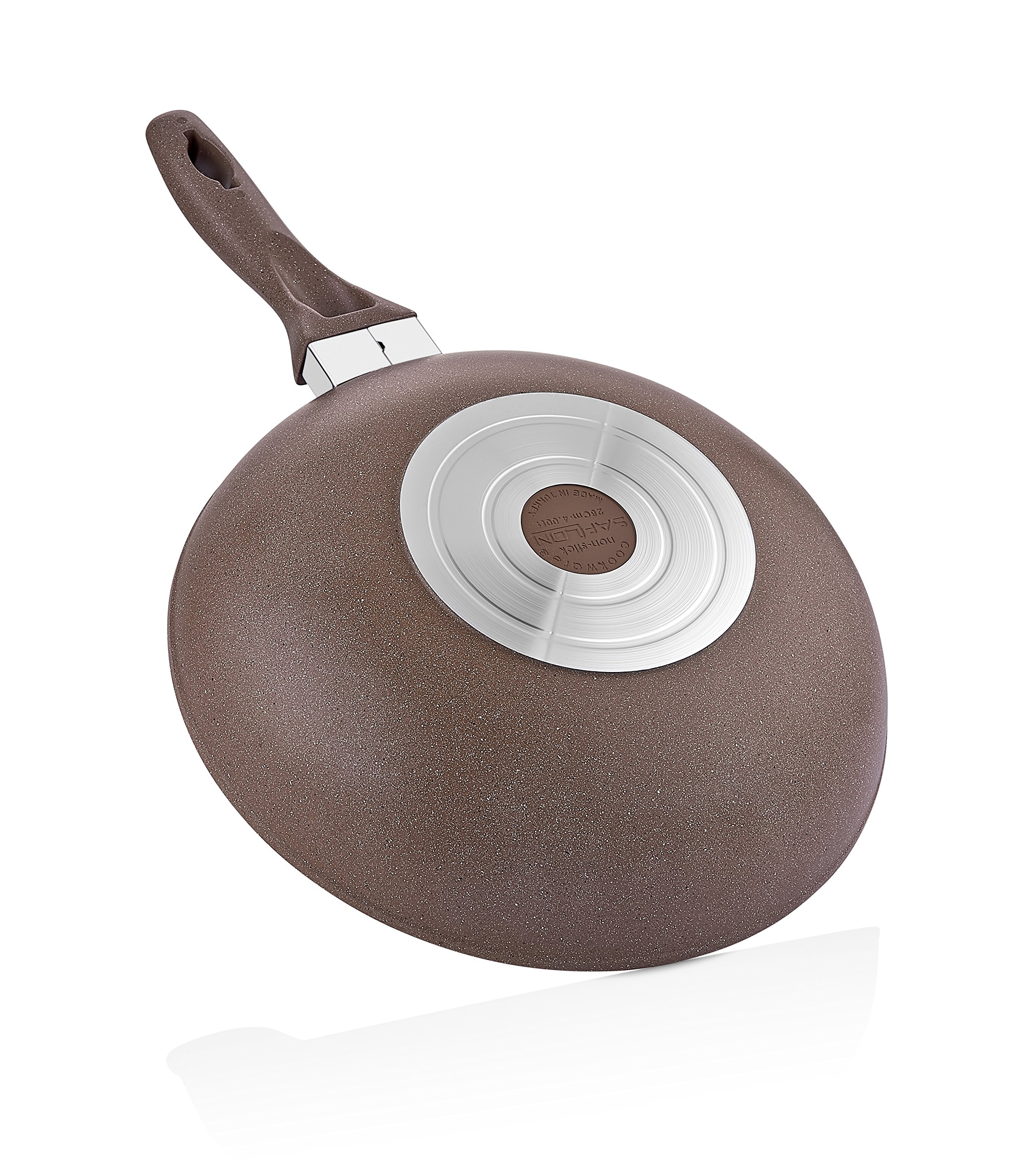 Granite Wok Pan 11-Ich | Non-Stick | Scratch-Resistant Forged Aluminum