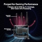ASUS RT-BE86U Dual Band WiFi 7 Router 6800Mbps AI Mesh VPN Security view 4