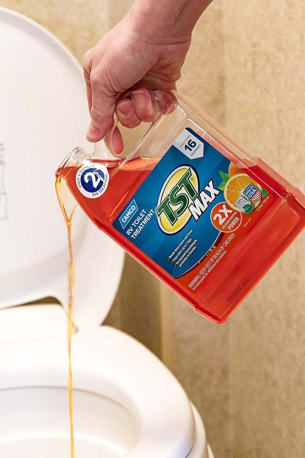 Camco 41192 TST Orange Holding Tank Chemical - 32 oz: Automotive