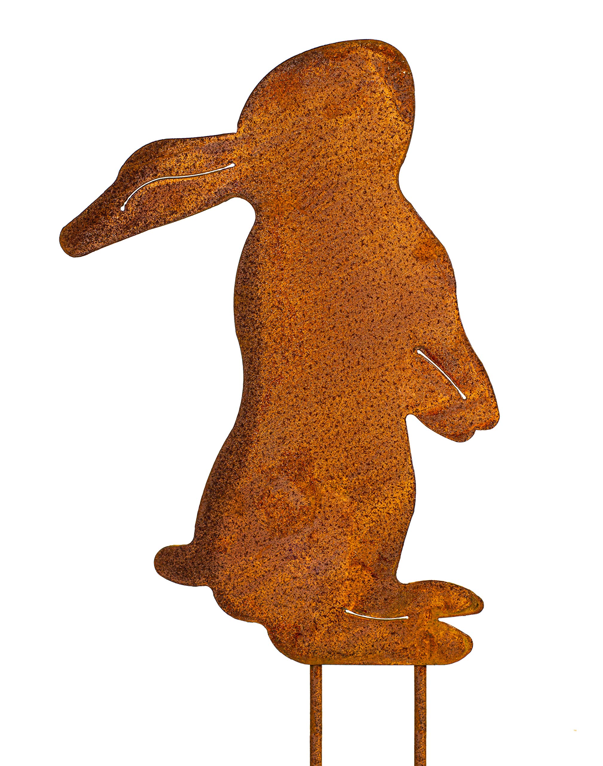 Blümelhuber Patina garden decoration, Easter decoration, outdoor, rabbit decoration, spring, perfect decoration for garden or front door