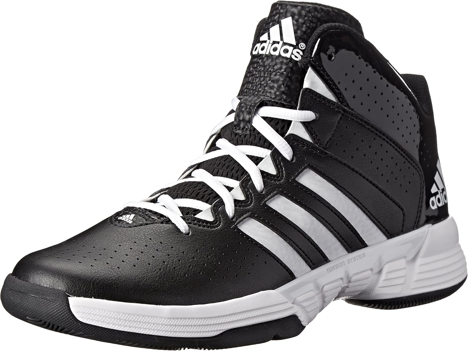 Adidas Men's Cross 'Em 3 Cblack/Ftwwht/Cblack Basketball Shoe 15 Men US