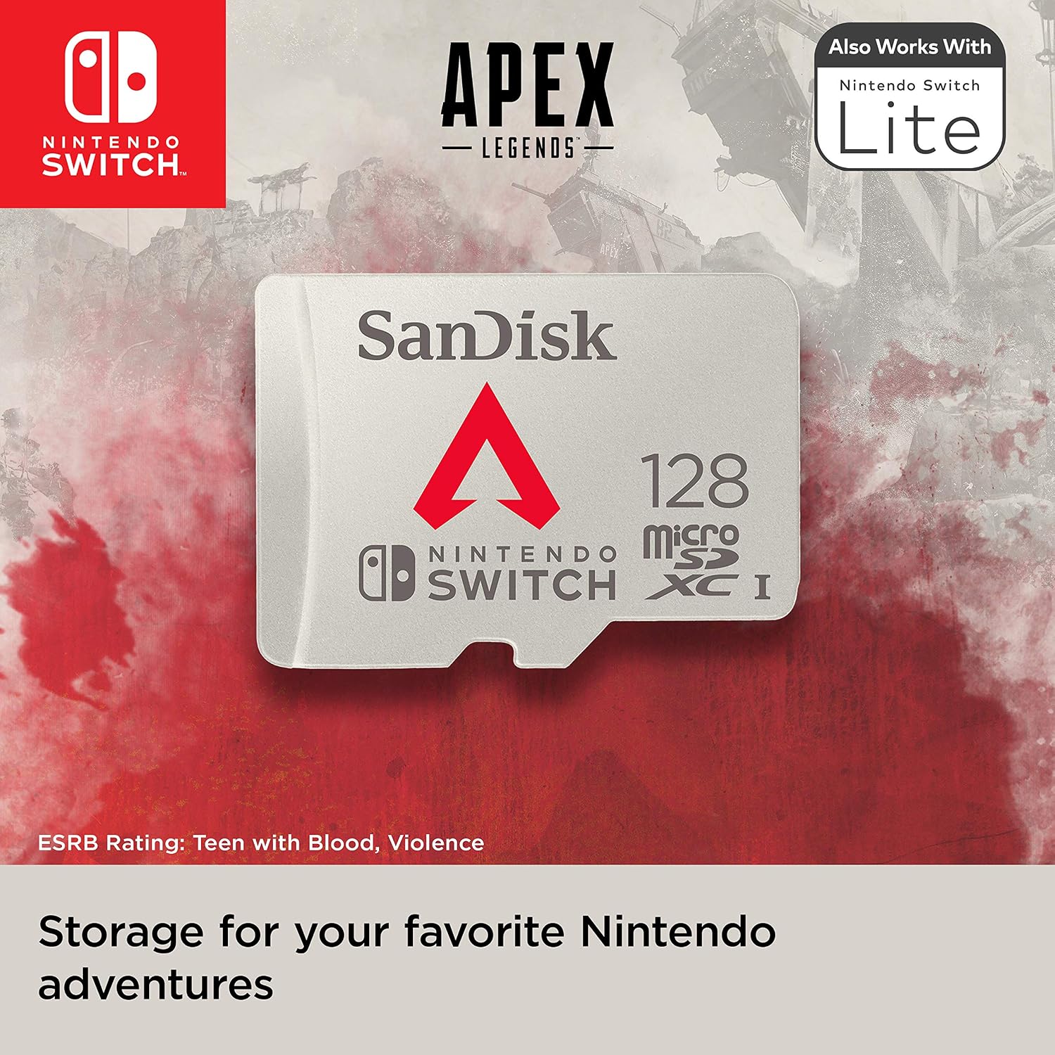 SanDisk 128GB microSDXC card for Nintendo Switch consoles Nintendo Licensed Product, Apex edition, up to 100 MB/s - Image 5