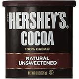 Hershey's Cocoa, Unsweetened, 8-Ounce Container (Pack of 2)