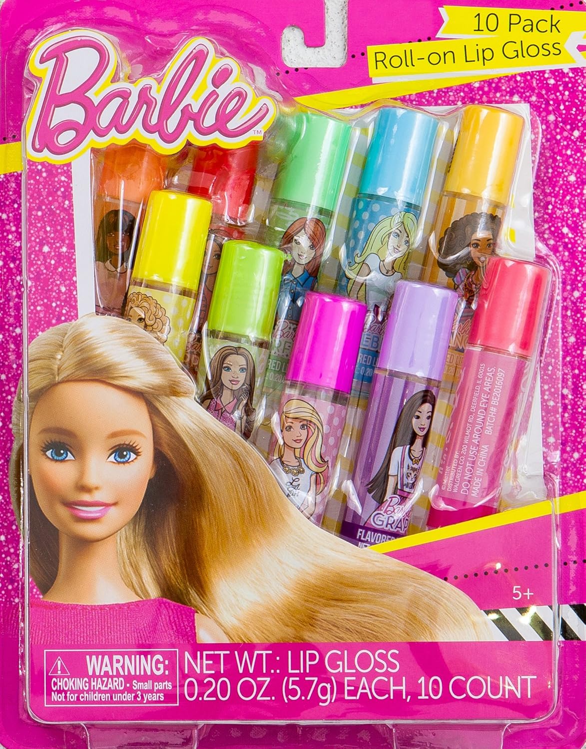 Buy Barbie 10 Pack Roll-on Lip Gloss 