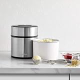 VonShef Ice Cream Maker 2L Frozen Yoghurt Sorbet Machine Silver view 5