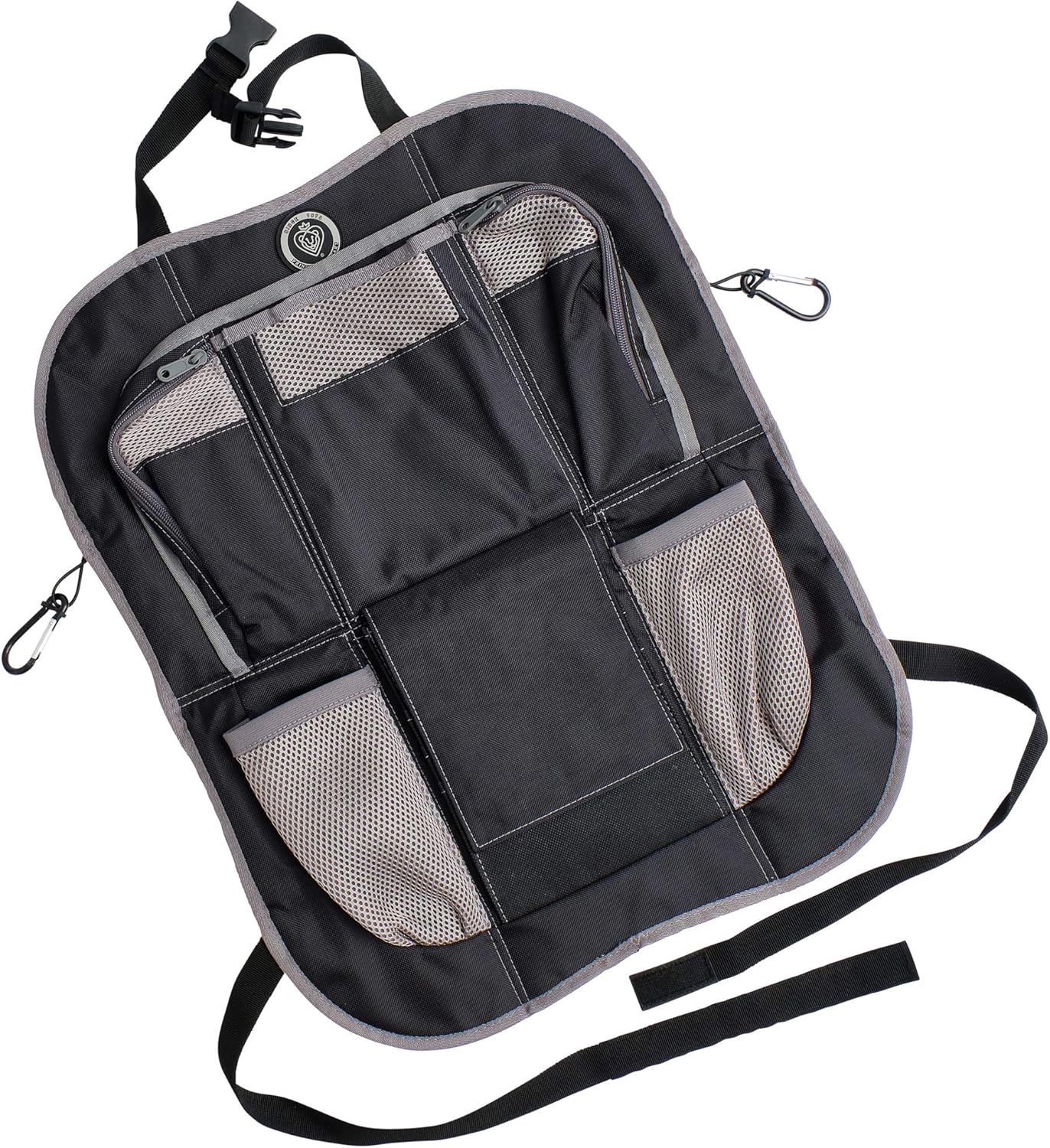 Prince Lionheart Back Seat Organiser, Black/Grey