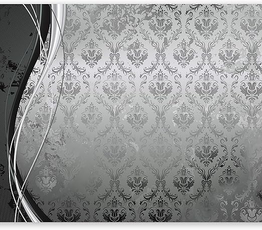 Murando Fototapete 400x280 Cm Vlies Tapeten Wandtapete Xxl Moderne Wanddeko Design Wand Dekoration Wohnzimmer Schlafzimmer Buro Flur Ornament Silber Schwarz Weiss Gold Blau F A 0069 A B Amazon De Baumarkt