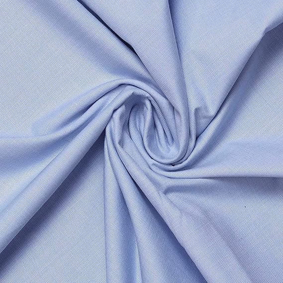 Uniform Sarees Corp Mens Cotton Unstitched Shirt Fabric in Blue Colour(2.5m)