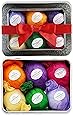 Bath Bomb Gift Set Kit - 6 Vegan All Natural Essential Oil Lush Fizzies. Organic Shea and Cocoa Soothe Dry Skin.Best bath bombs gift for women,teen girls,birthdays.Add to Bath Bubbles - Bath Basket