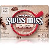 Swiss Miss Simply Cocoa Milk Chocolate Flavored Hot Cocoa Mix, 0.85 oz., 8-Count Envelopes