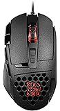 Thermaltake Tt e SPORTS Ventus Z 11000 DPI 16.8 Million Color Dual-Zone RGB Avago 9500 Software Performance Monitoring Laser Gaming Mouse MO-VEZ-WDLOBK-01