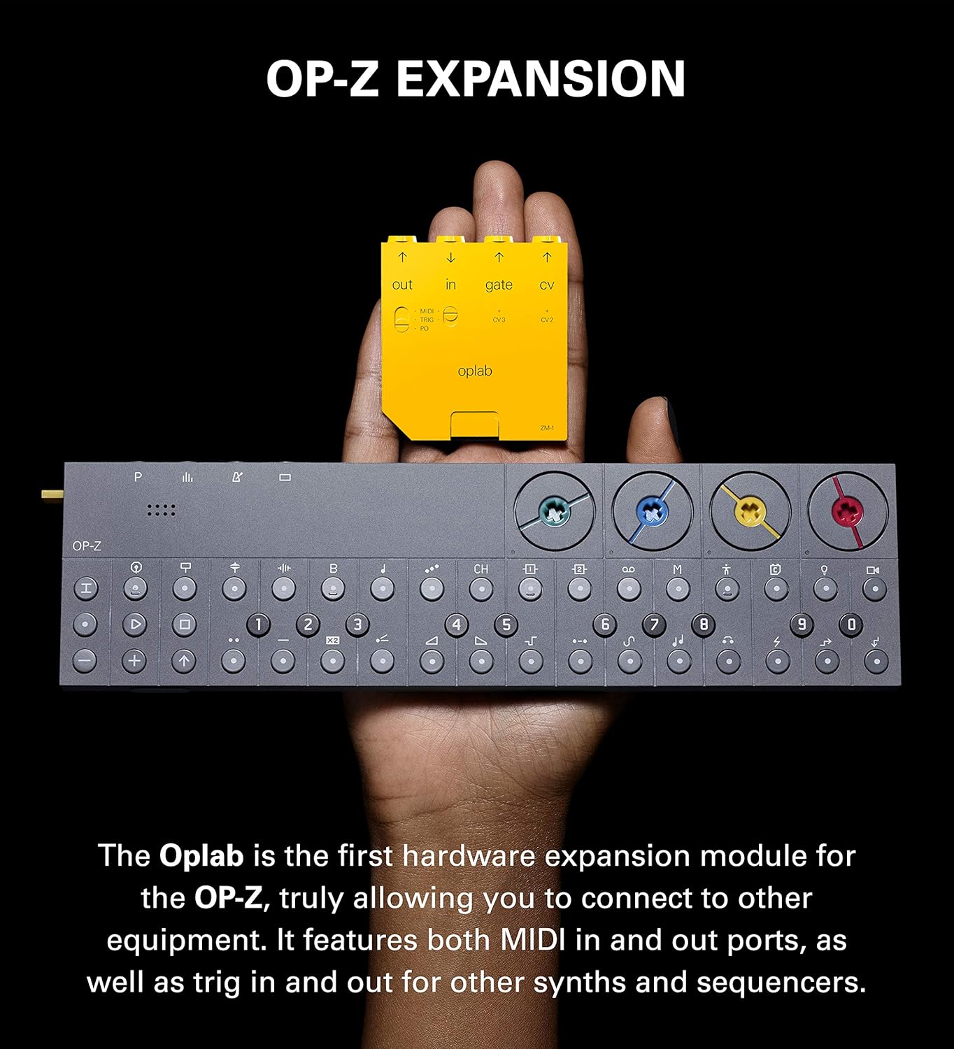 Teenage Engineering Zm 1 Oplab Module Expansion Accessory Kit For Op Z Synthesizer Sequencer Amazon Co Uk Musical Instruments