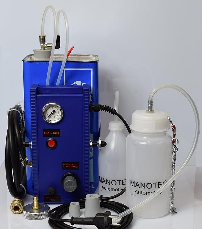 MANOTEC Bremsenentlüftungsgerät Bremsen Entlüftungsgerät Bremsenentlüfter ERS-5S Satz