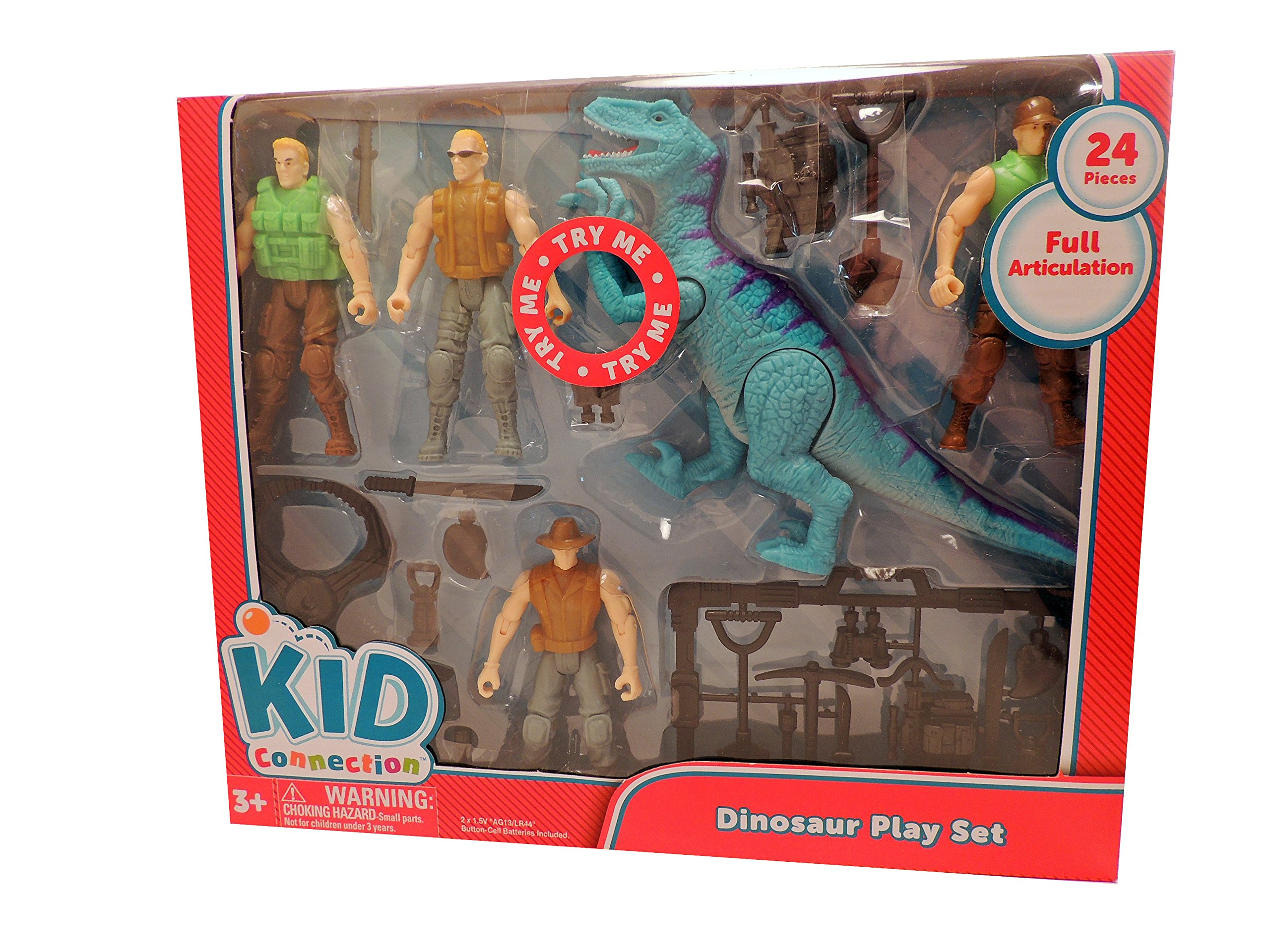 kid connection dinosaur playset