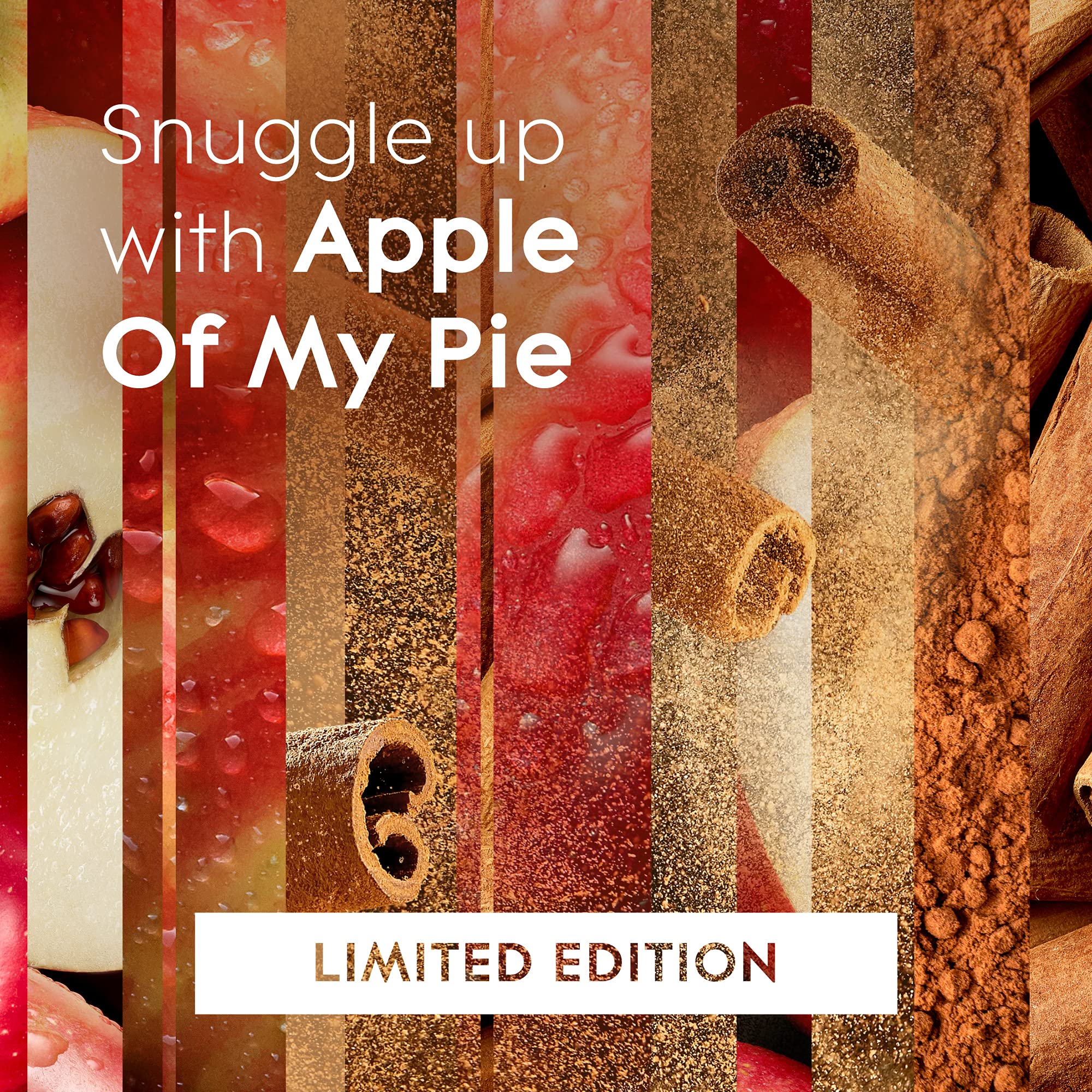 Glade PlugIns Refills Air Freshener Starter Kit, Scented and Essential Oils for Home and Bathroom, Apple of My Pie, 0.67 Fl Oz, 1 Warmer + 1 Refill