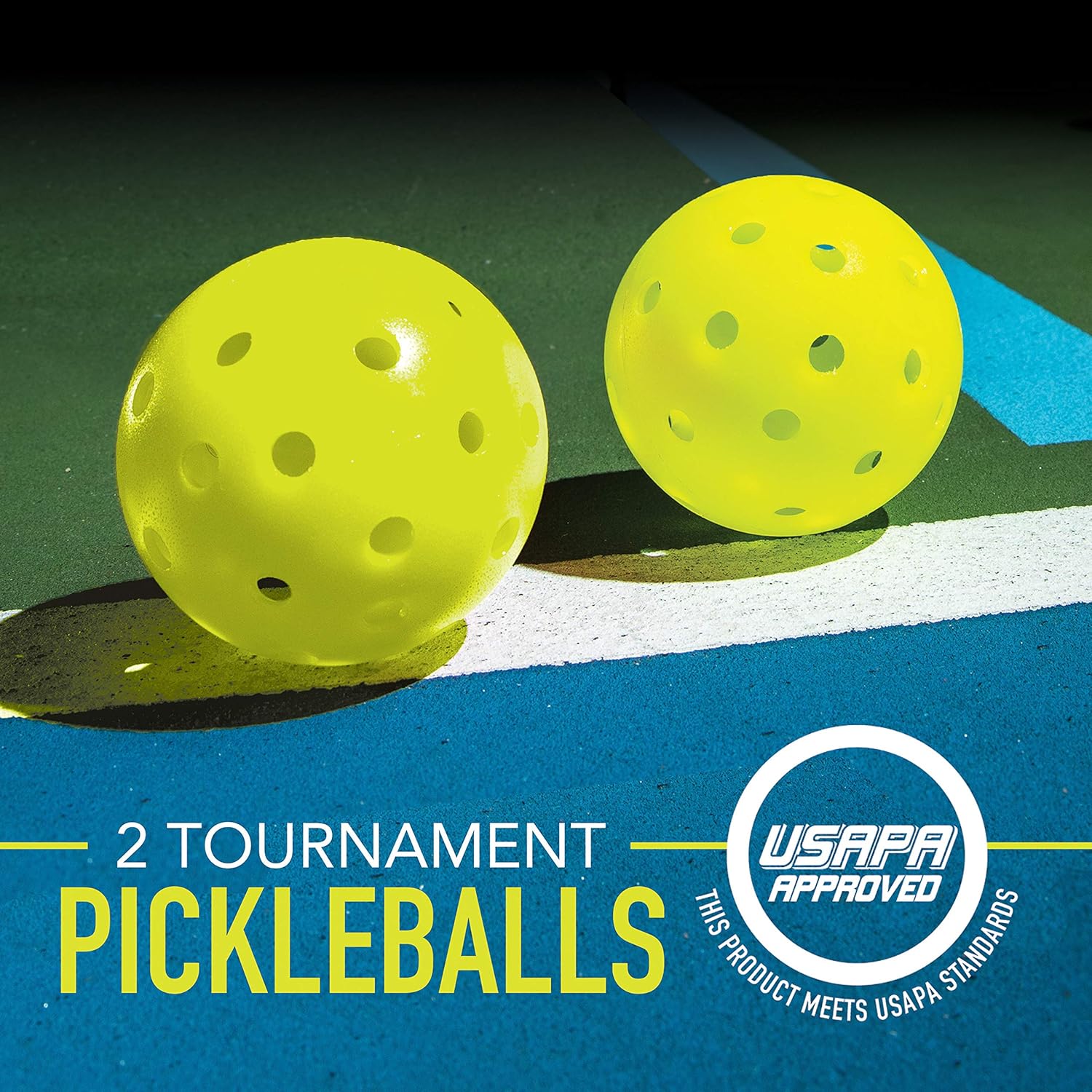 Franklin Sports Pickleball Paddle and Ball Set - Wooden - Activator - 2 Player - USAPA Approved : Sports & Outdoors