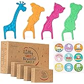Biodegradable Kids Flossers -200 Pack, Natural Kids Floss Picks, Fluoride Free, Biodegradable Floss Pick, Organic Animal Kids