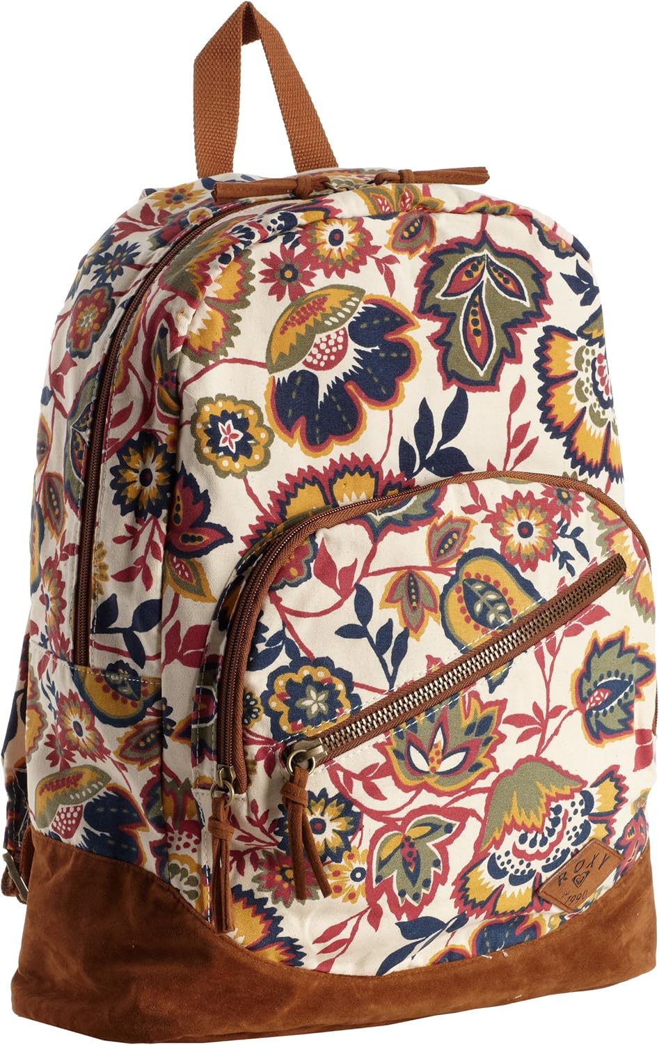 Roxy Juniors Long Time Backpack, Floral Print, One Size