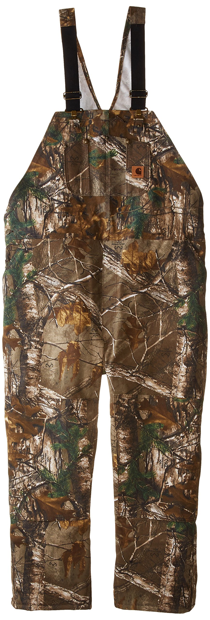 carhartt men's camo washed duck dungaree