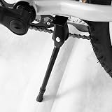 TekBox Komodo Heavy Duty Bike Kick Stand Adjustable with Rubber Foot Black view 2