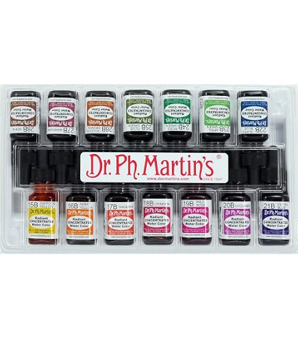 Amazon.com: Dr. Ph. Martin's Hydrus Fine Art Watercolor (Set 3