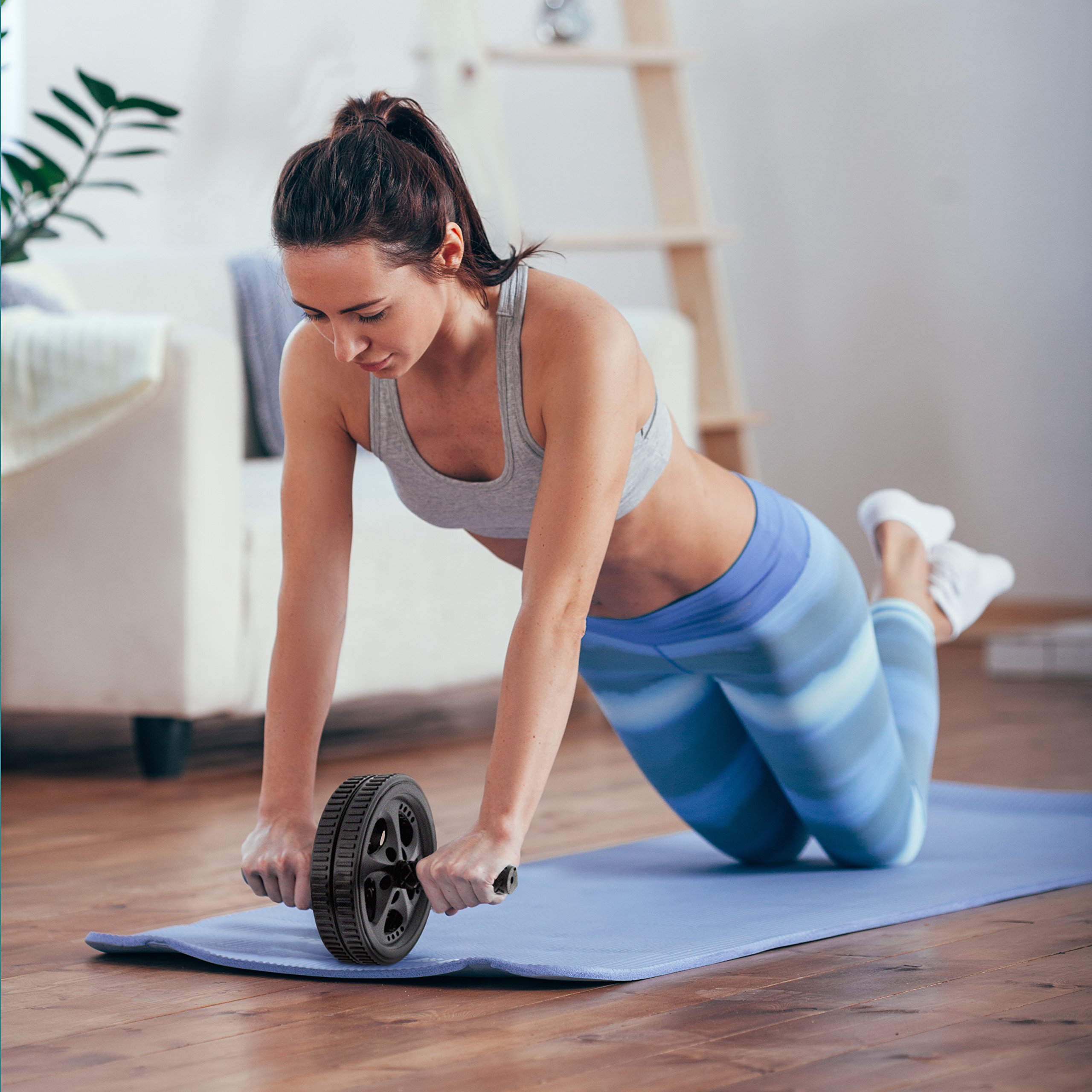 PharMeDoc Ab Roller Wheel Abdominal Workout Equipment