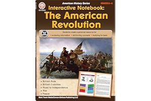Mark Twain The American Revolution Interactive Notebook, American History Books for Grades 5 and Up, British Rule, War, and the Road to Independence, Social Studies Classroom or Homeschool Curriculum
