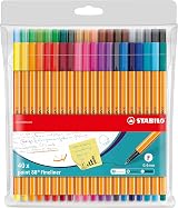 Stabilo point 88 Fineliner Pack of 40 Assorted Colours