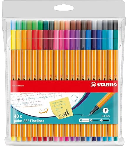 STAEDTLER 334 C60 triplus fineliner 60 brilliant colours - 0.3mm