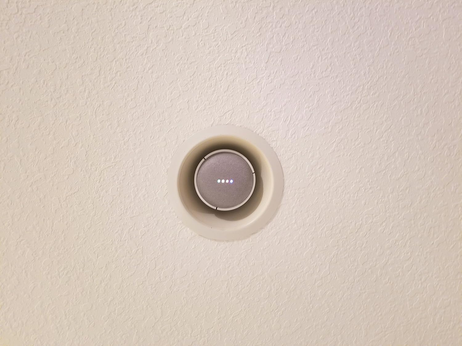 google home mini light socket mount