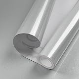 Hode Grey High Gloss Vinyl Wrap Self Adhesive 30cmx3m Furniture