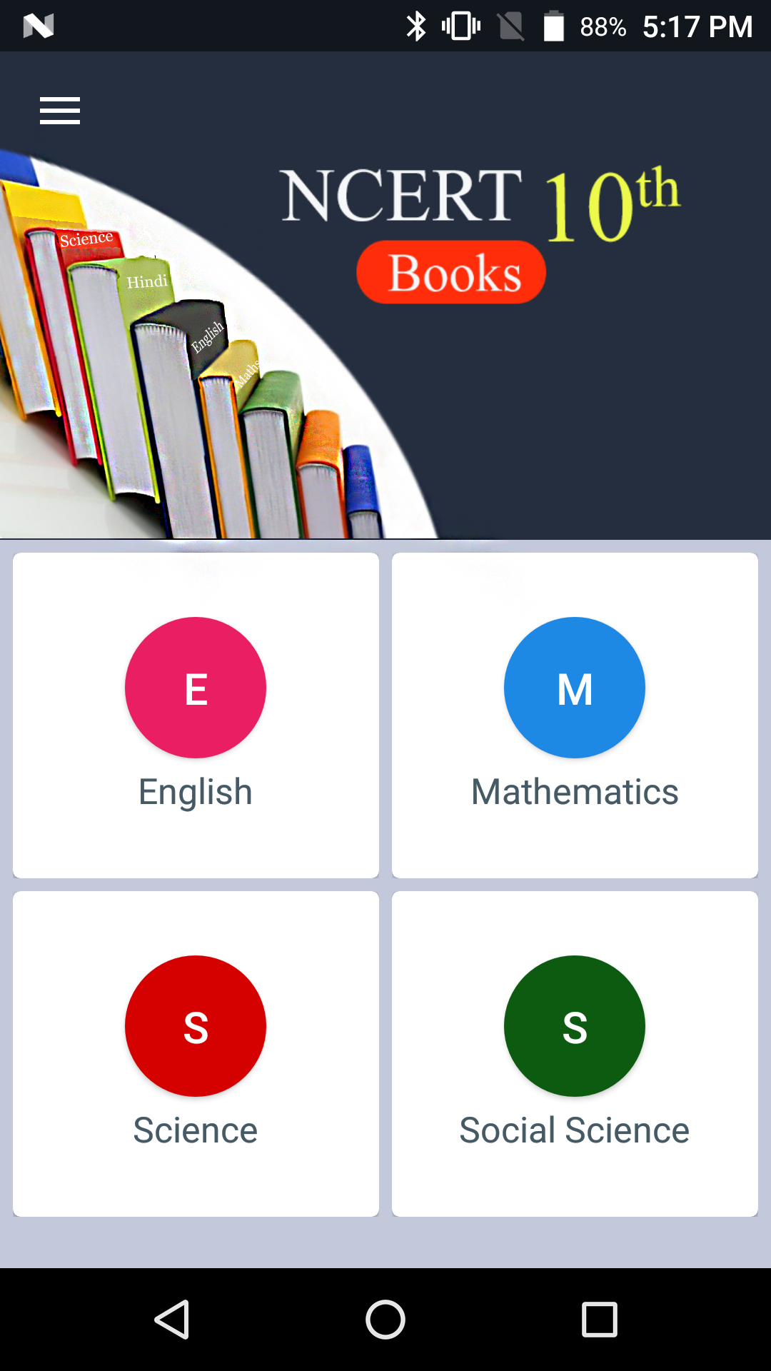 10th NCERT Books (English for Android