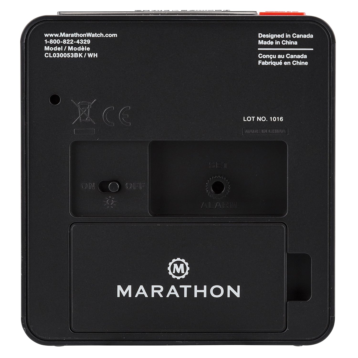 Marathon マラソン アラームクロック目覚まし時計 自動夜光 アナログclbk Wh ブラック ホワイト B06y1981g9ブラック ホワイト 置き時計掛け時計 最新 Kapata Arkeologi Kemdikbud Go Id