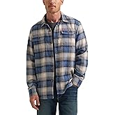 Wrangler Authentics Mens Men's Long Sleeve Flannel Shirt Jacket