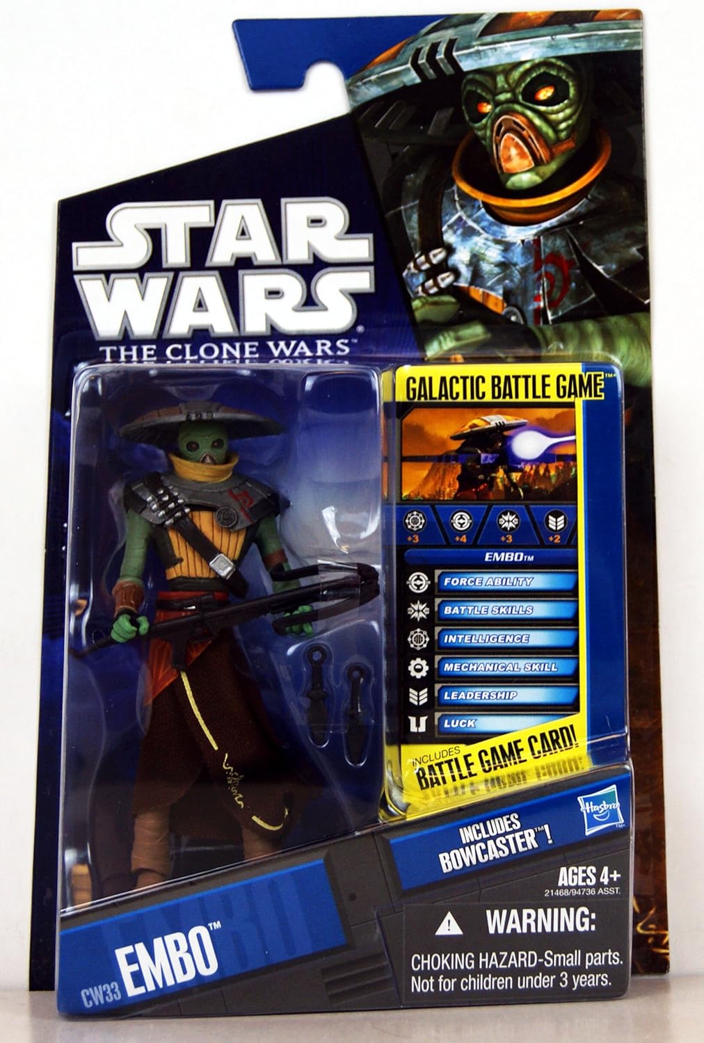 Clone Wars Action Figure CW33 Embo 