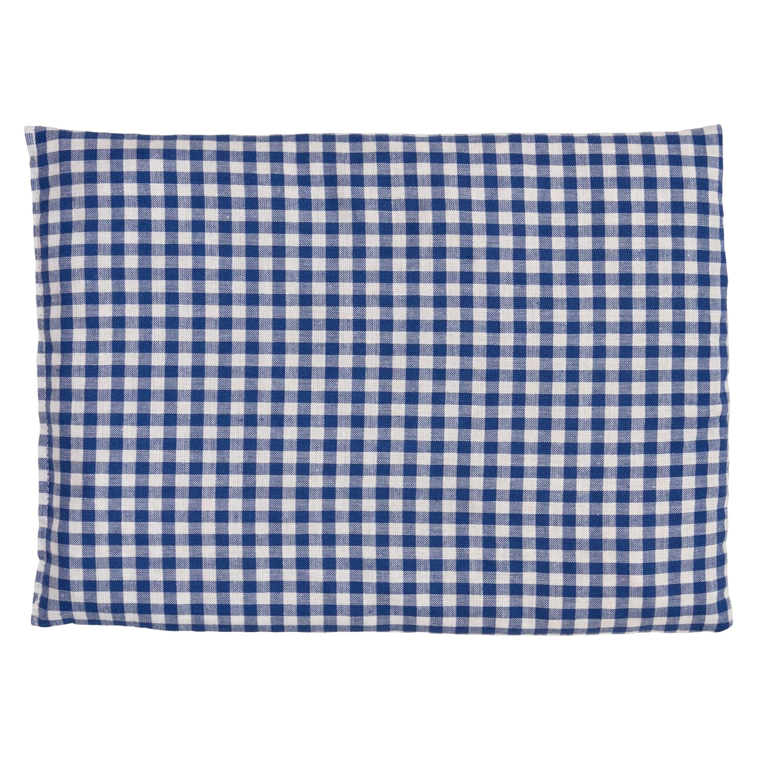 Saco térmico de semillas 30x20cm azúl y blanco | Almohada térmica ...