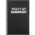 Iconikal "What's My Password? Password Saver Personal Organizer, 8 x 5-Inch For Usernames, Sites, Services