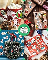 300 PCS Christmas Stickers for Kids, Christmas