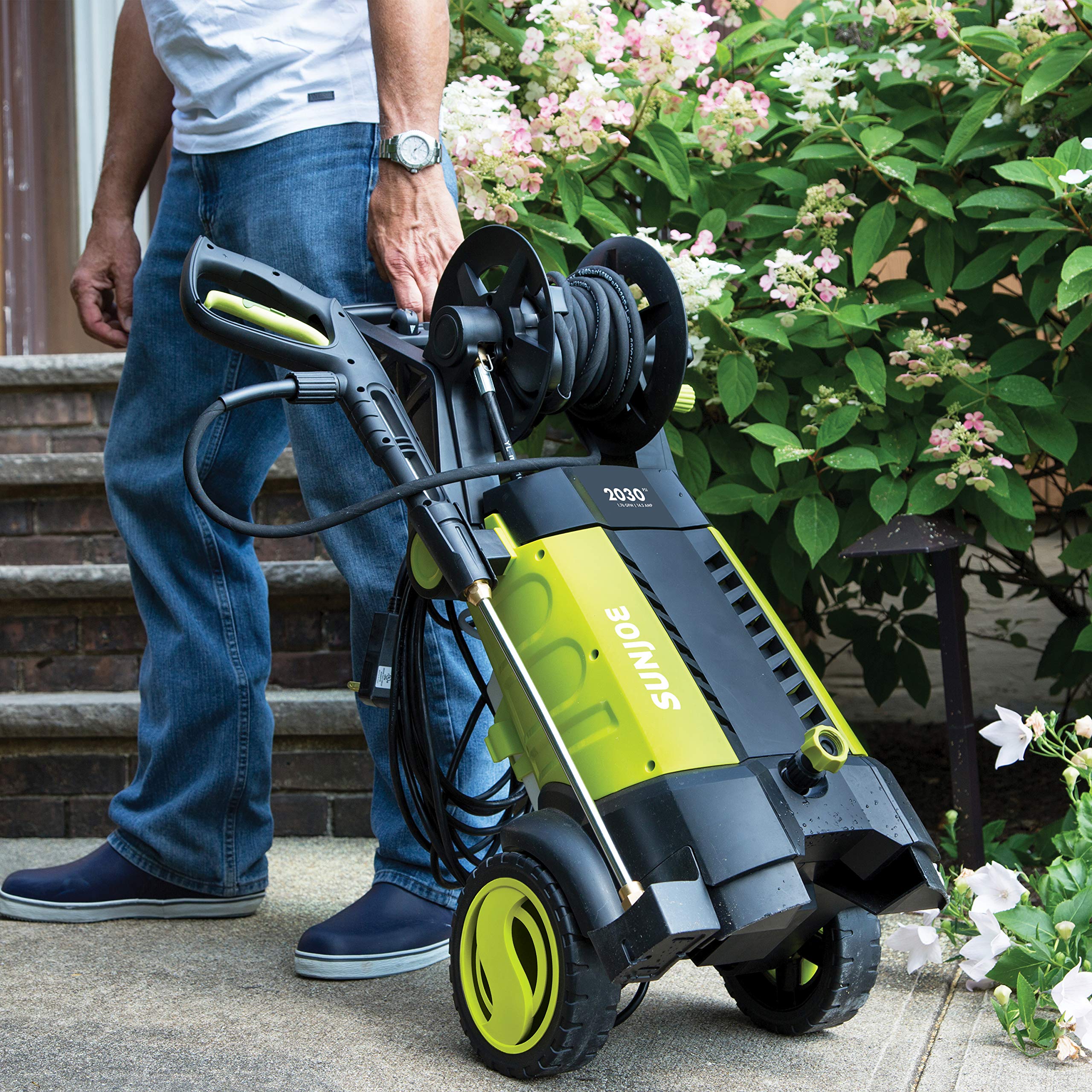 Sun Joe SPX3001 2030 PSI 1.76 GPM 14.5 AMP Electric Pressure Washer