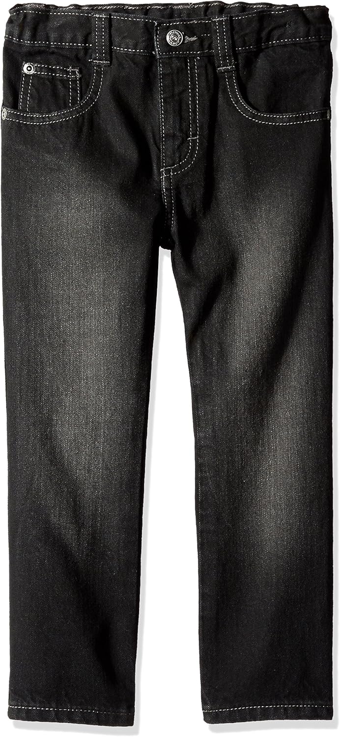 Wrangler Authentics Boys’ Slim Straight Jean: Clothing