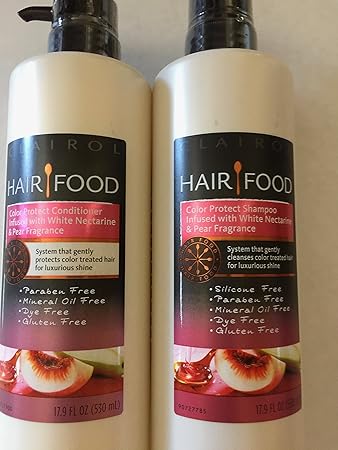 Amazon Com Hair Food Color Protect Infused With White Nectarine