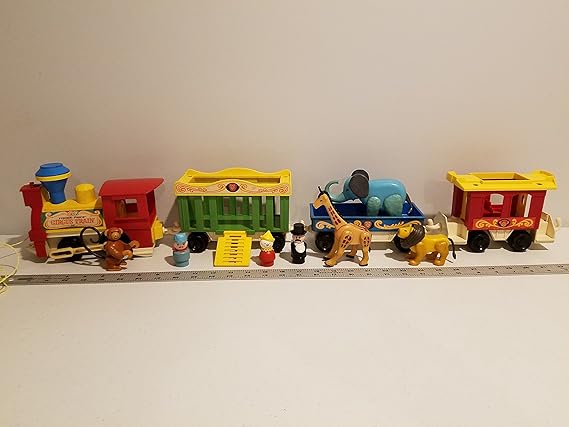 fisher price circus train 1962