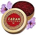 Zaran Saffron, Superior Saffron Threads (Premium) All-Red Saffron Spice for your Paella, Risotto, Persian Tea, Persian Rice, and Golden Milk) (Persian (Super Negin), 2 Grams)