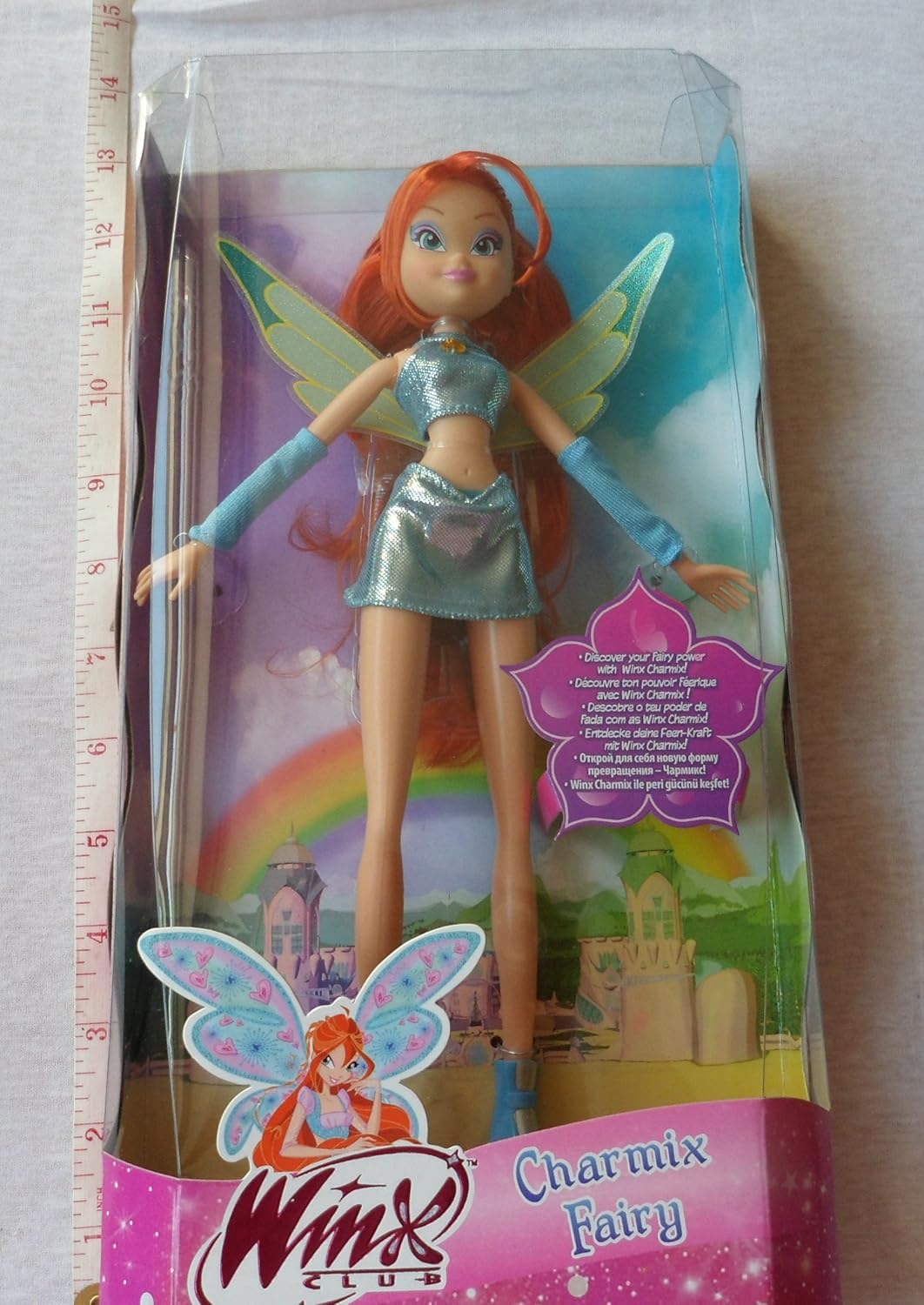 Winx Club Charmix Fairy Bloom Doll about 11.5" inches tall Amazon.co