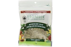 Frontier Natural Products Coop Bulk Rosemary Leaf Whole Pouch, French/English, 13-Gram