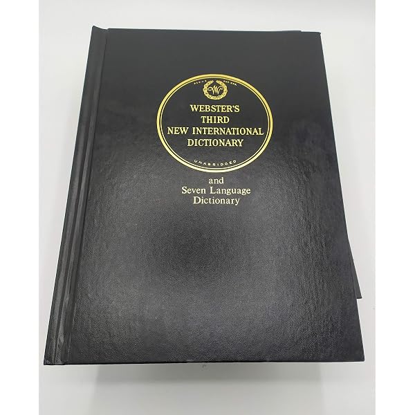 Webster's Third New International Dictionary and Seven Language