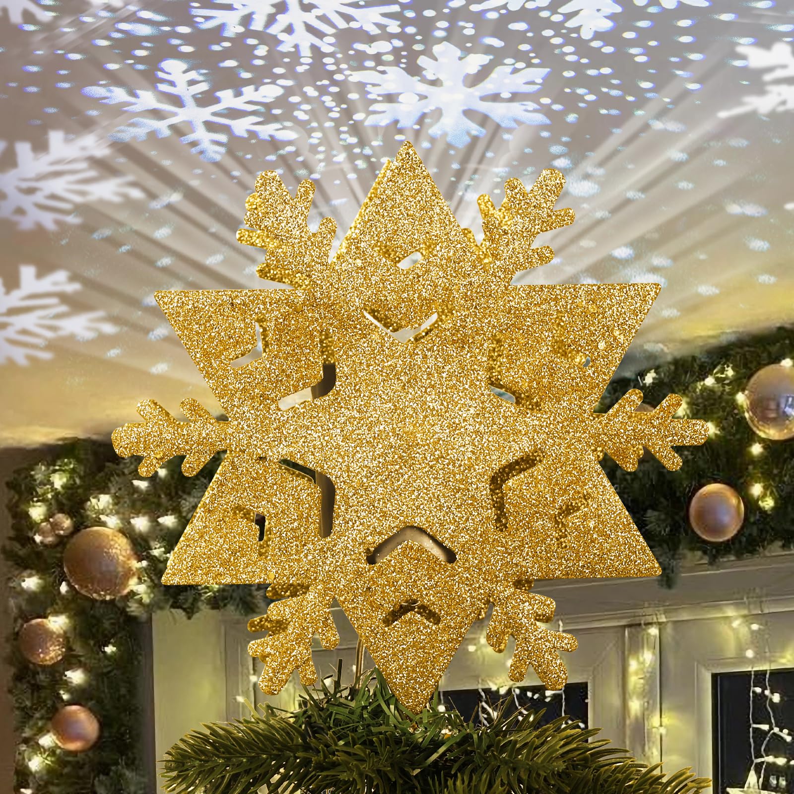 PHITRIC Christmas Tree Topper, 8