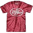 Tee Luv Men's Faded Dr Pepper Soda Logo Tie Dye Shirt