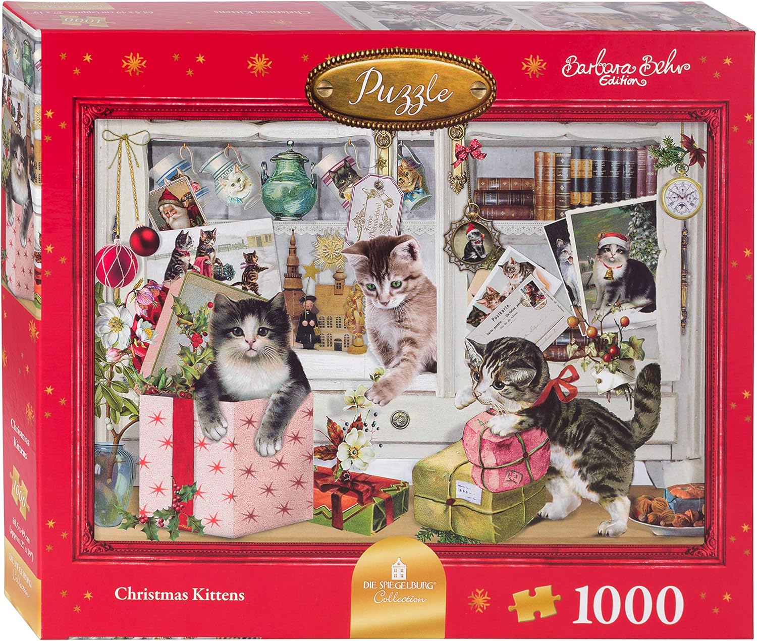 Coppenrath Christmas Kittens Jigsaw Puzzle 1000 Pieces 68 x 48